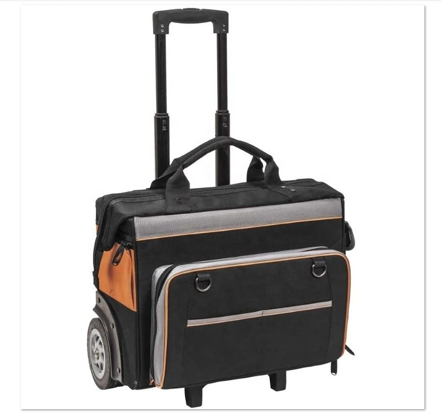 Custom Multi-functional Heavy Duty Wheeled Trolley Tool Bag Large Rolling To reference style