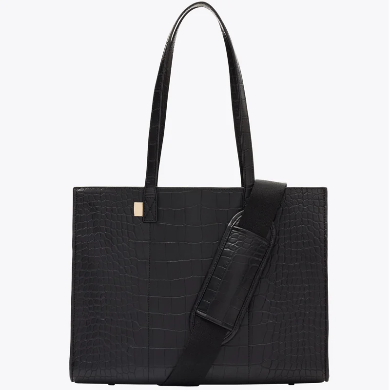 Custom Fashion Shoulder Bags Large Work Business Tote Bag for