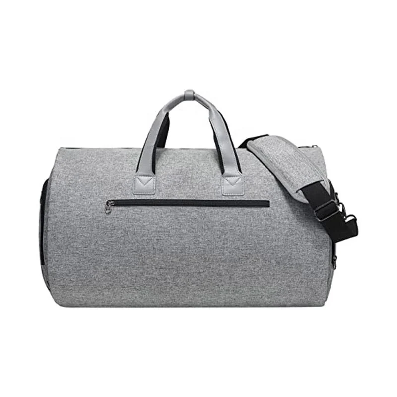 Custom 2-in-1 Garment Duffle Bag for Unisex Convertible Suit Travel Polyester Portabl reference style