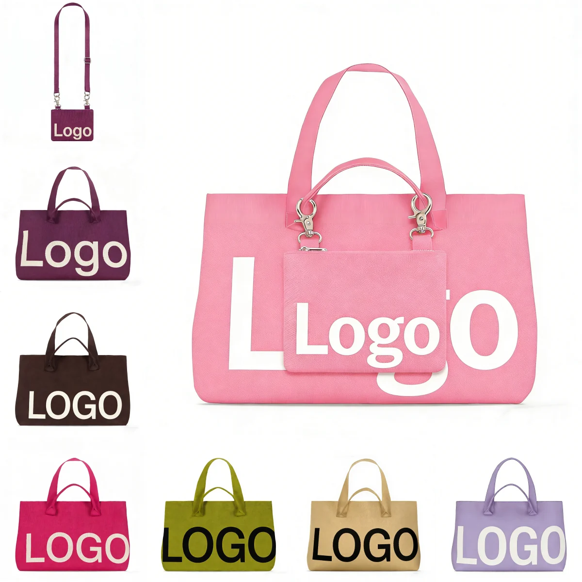 Custom Women's Jacquard Canvas Bags For Large Purse Zipper Summer Beach Bag Knit Shou