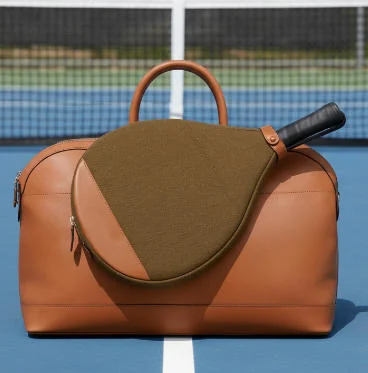 Custom Gym Badminton Pickleball Paddle Racket Bag Backpack PU Outdoor Sport Po