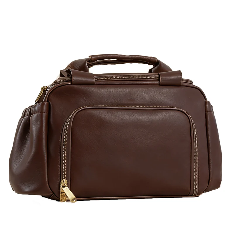 Custom Leather Lunch Bag