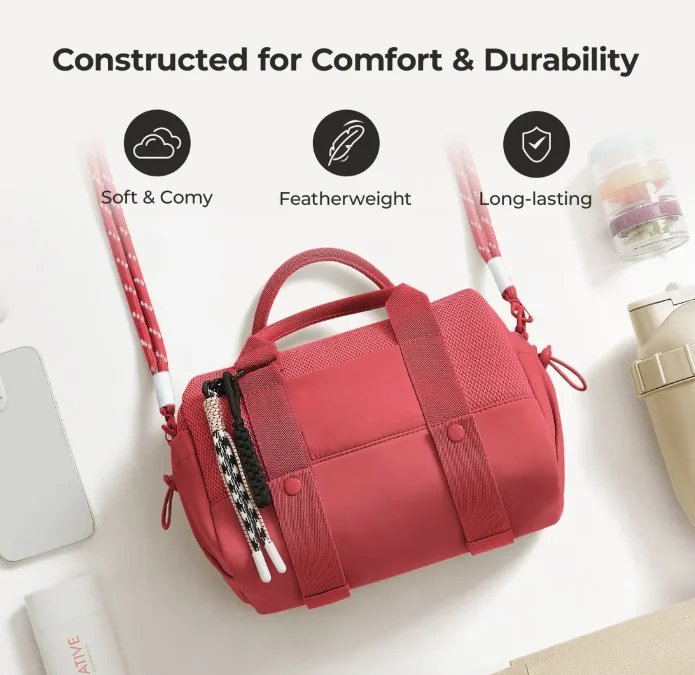 Custom Nylon Duffel Bag reference style