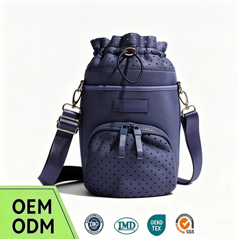 Custom Neoprene Bottle Carrier Bag
