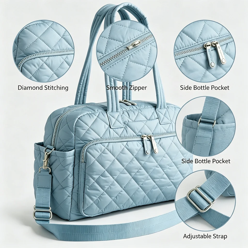 Custom Nylon Duffel Bag