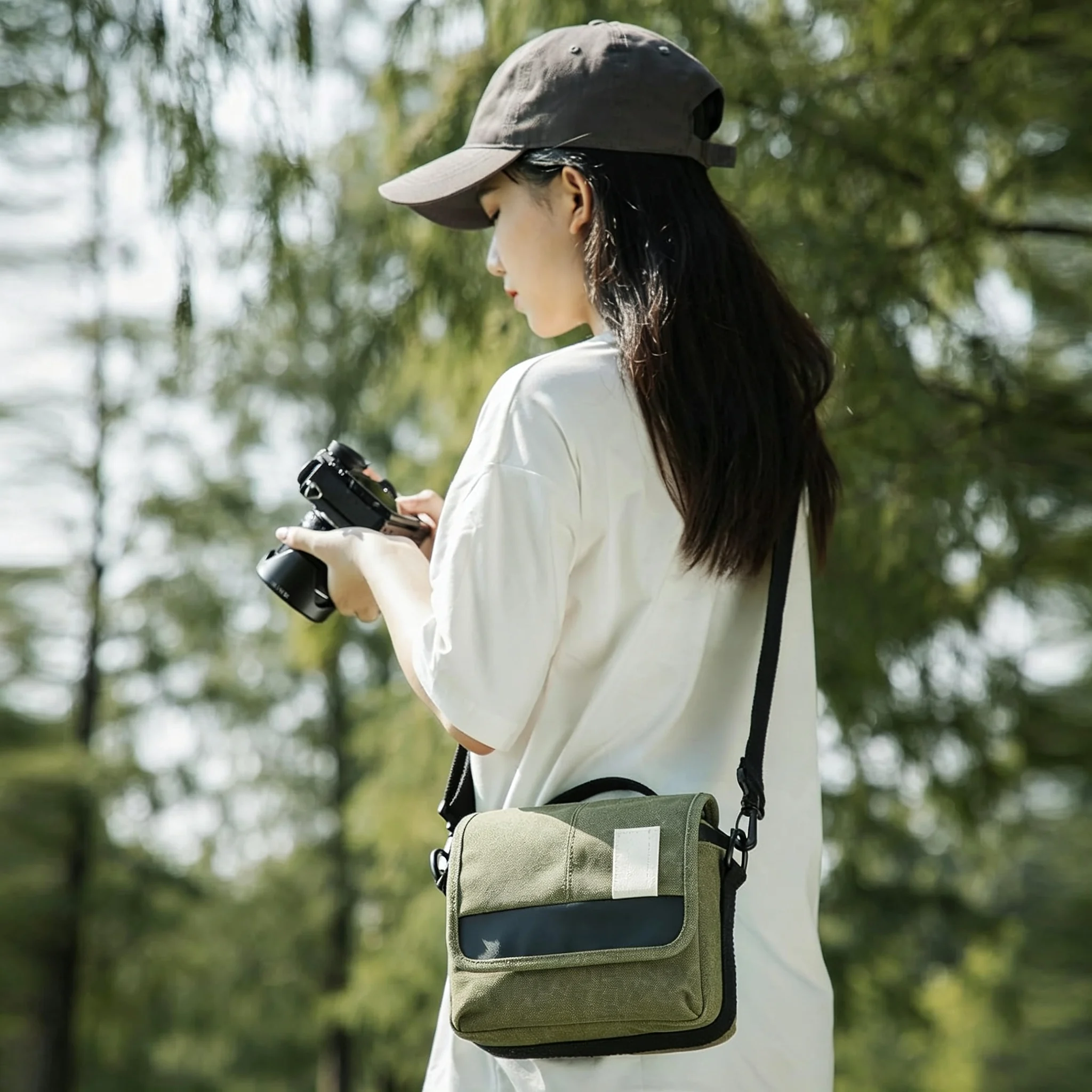 Custom Canvas Camera Bag