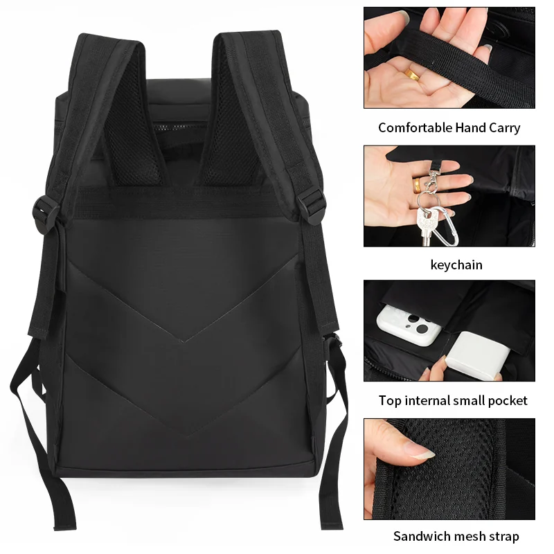Custom Nylon Ski Gear Backpack