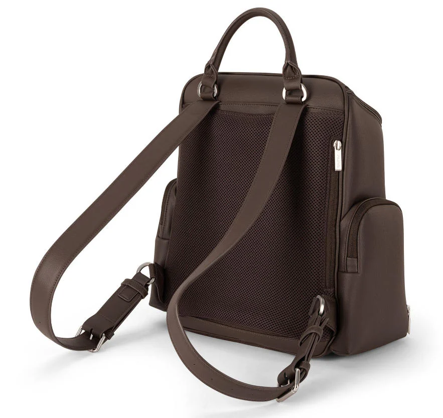 Custom Leather Diaper Bag
