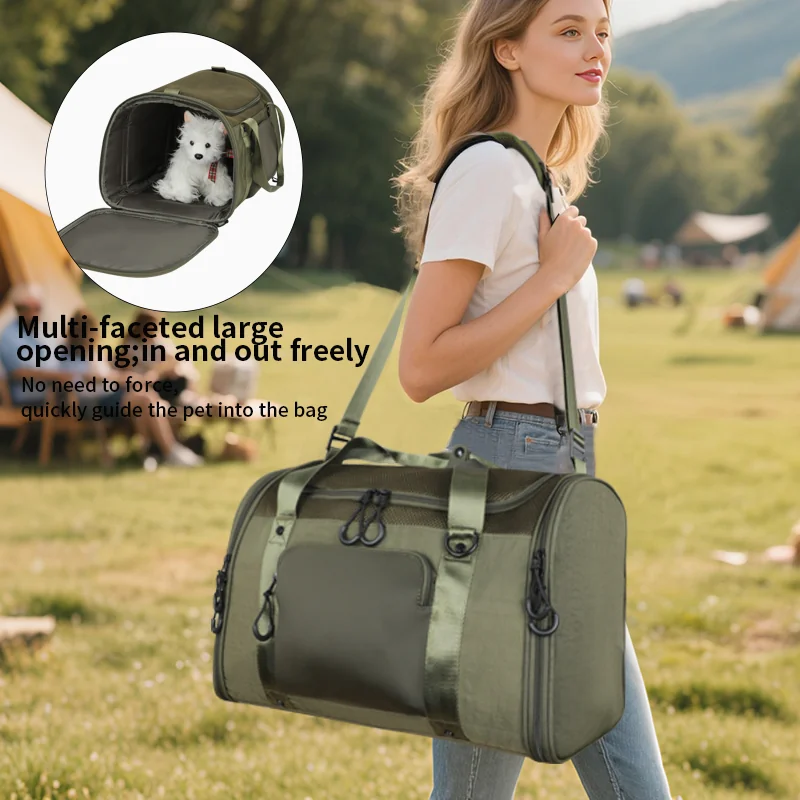 Custom Nylon Pet Carrier Bag