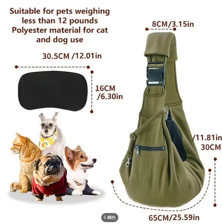 Custom Polyester Pet Carrier Bag