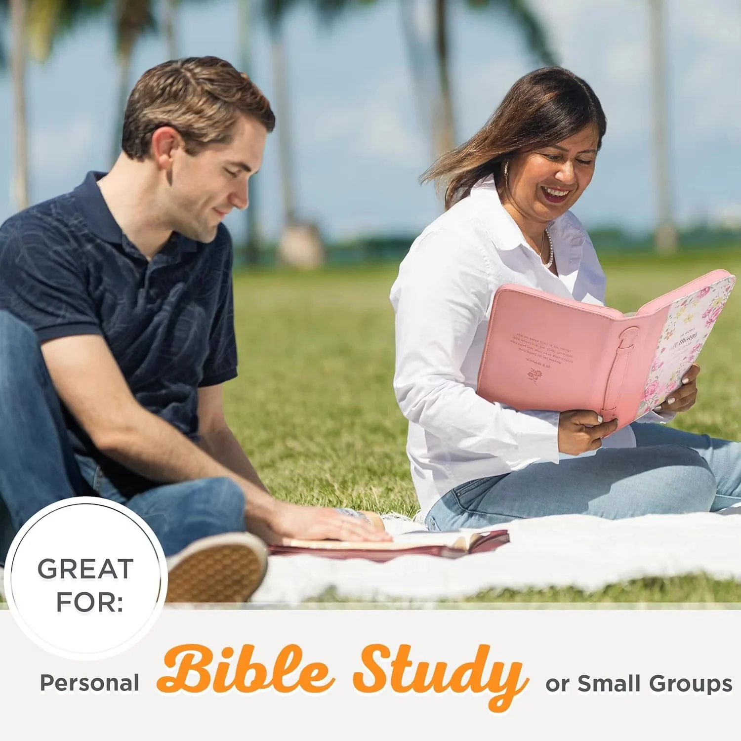 Custom Leather Bible Cover Bag