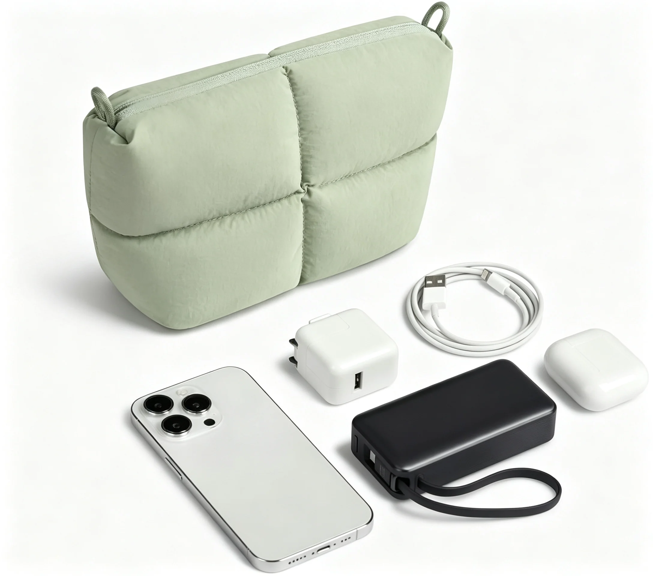 Custom PU Tech Organizer