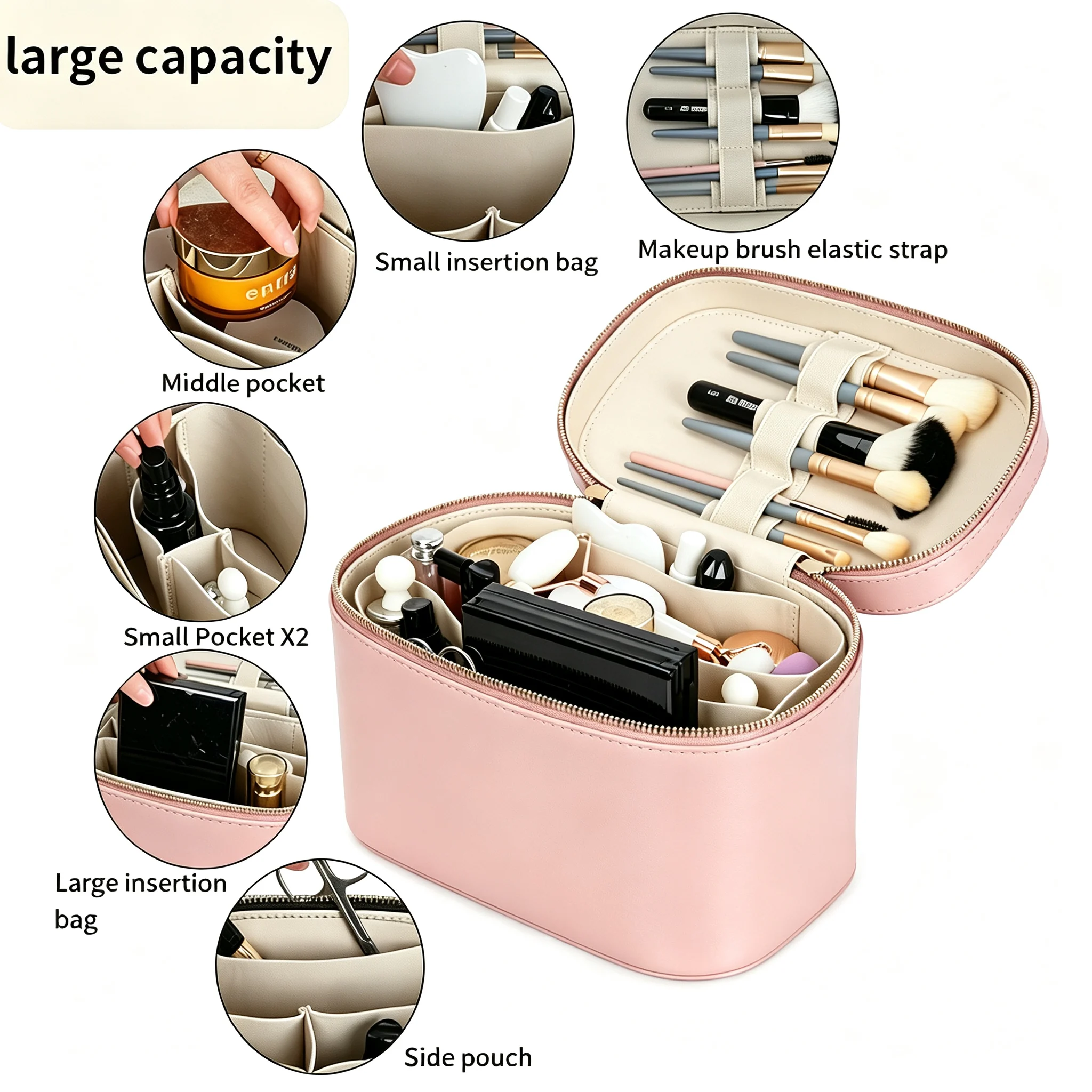 Custom Makeup Bag reference style