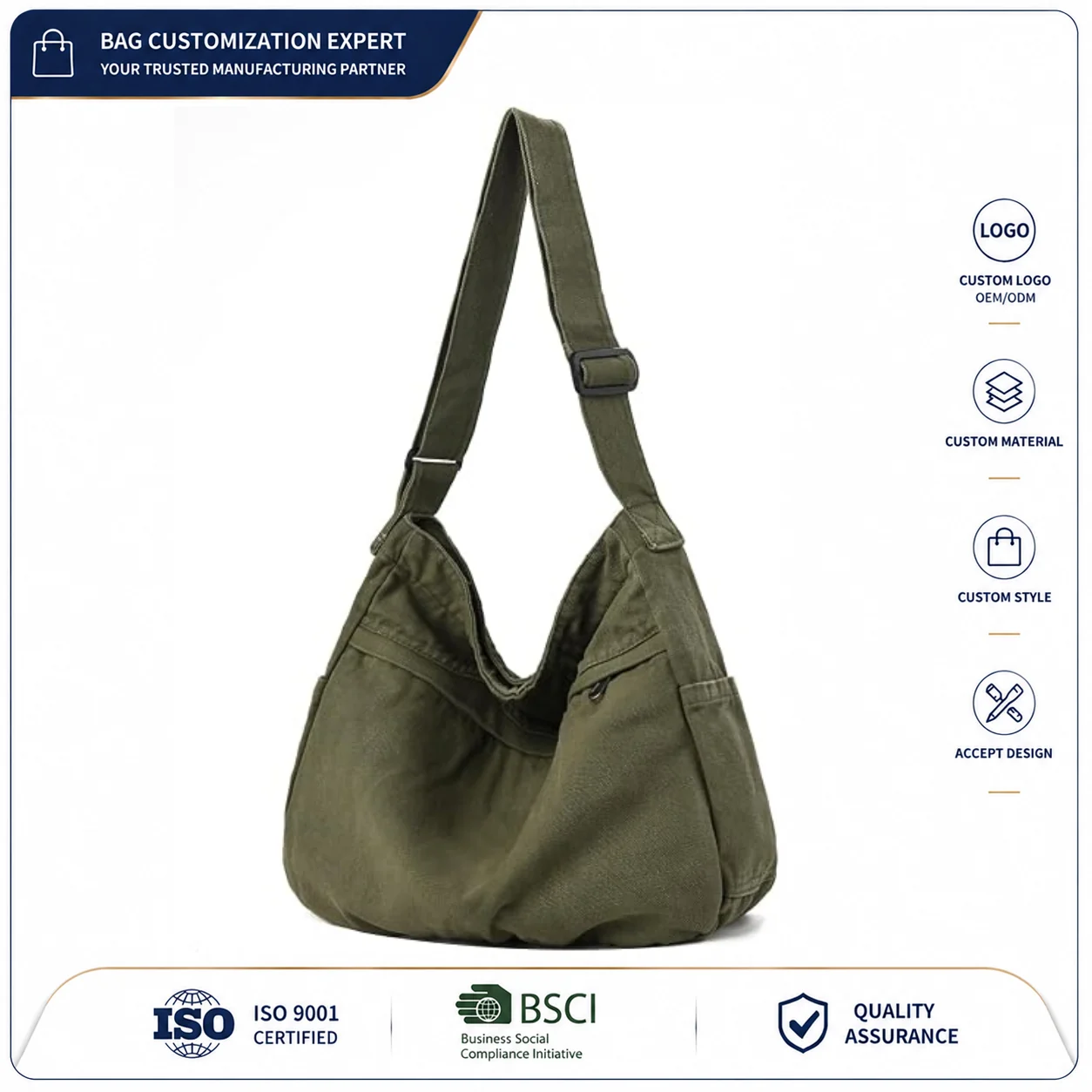 Custom Canvas Tote Bag