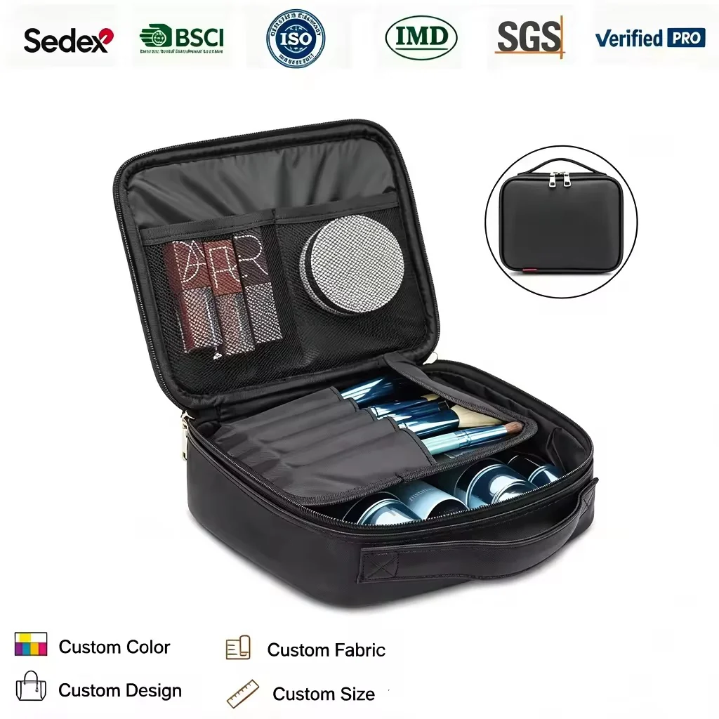 Custom PU Cosmetic Organizer Bag