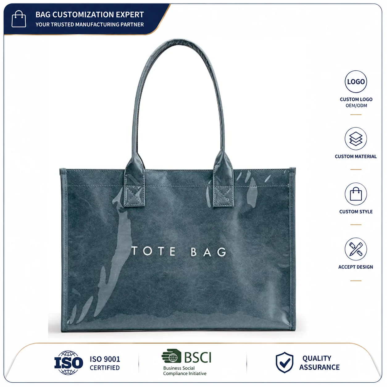Custom PVC Tote Bag