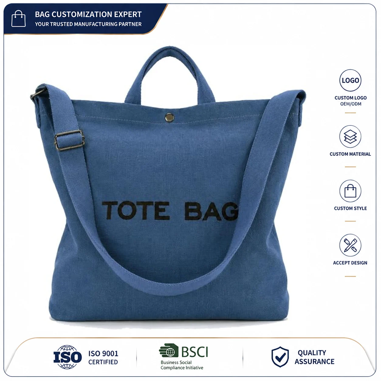 Custom Canvas Tote Bag