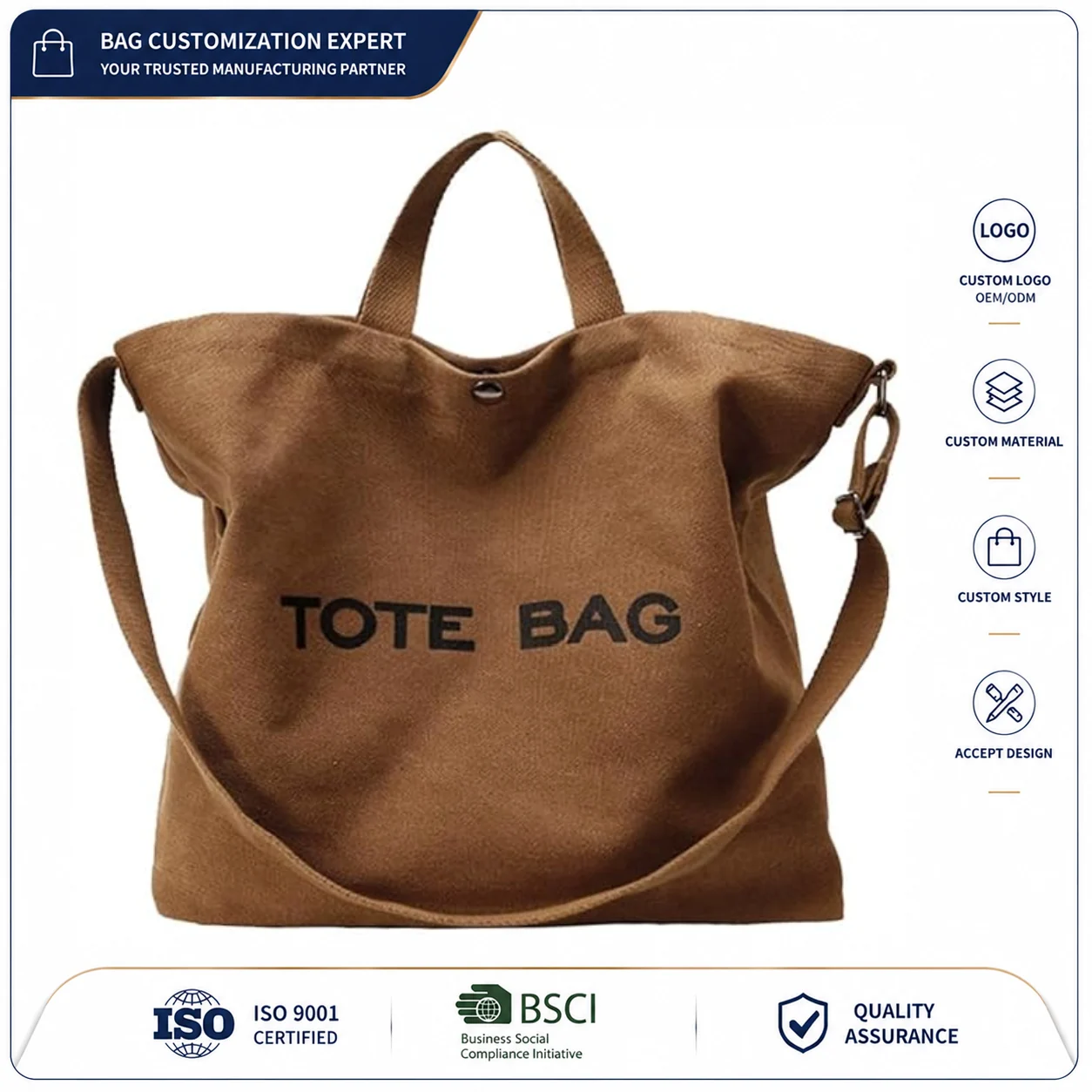 Custom Canvas Tote Bag