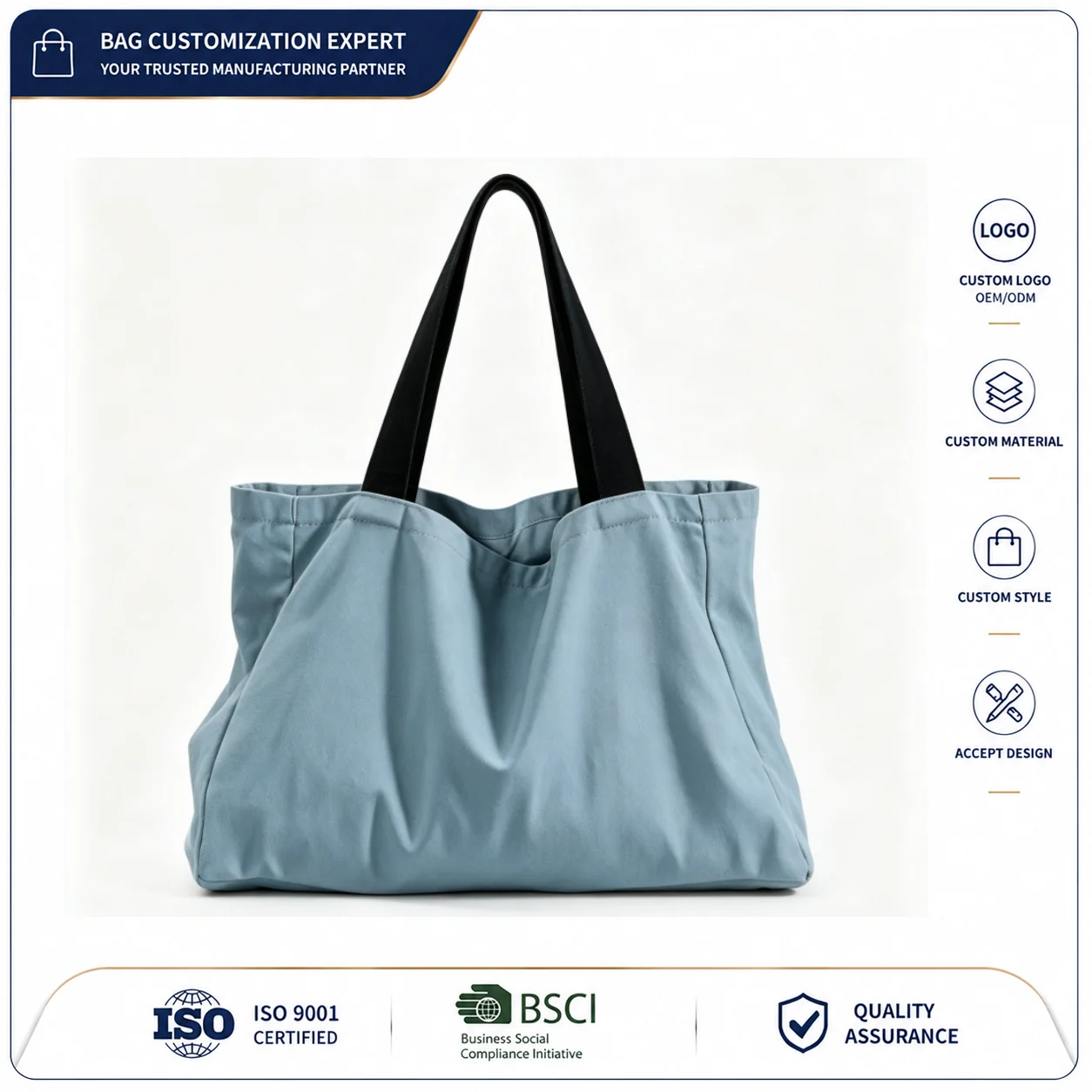 Custom Nylon Crossbody Bag