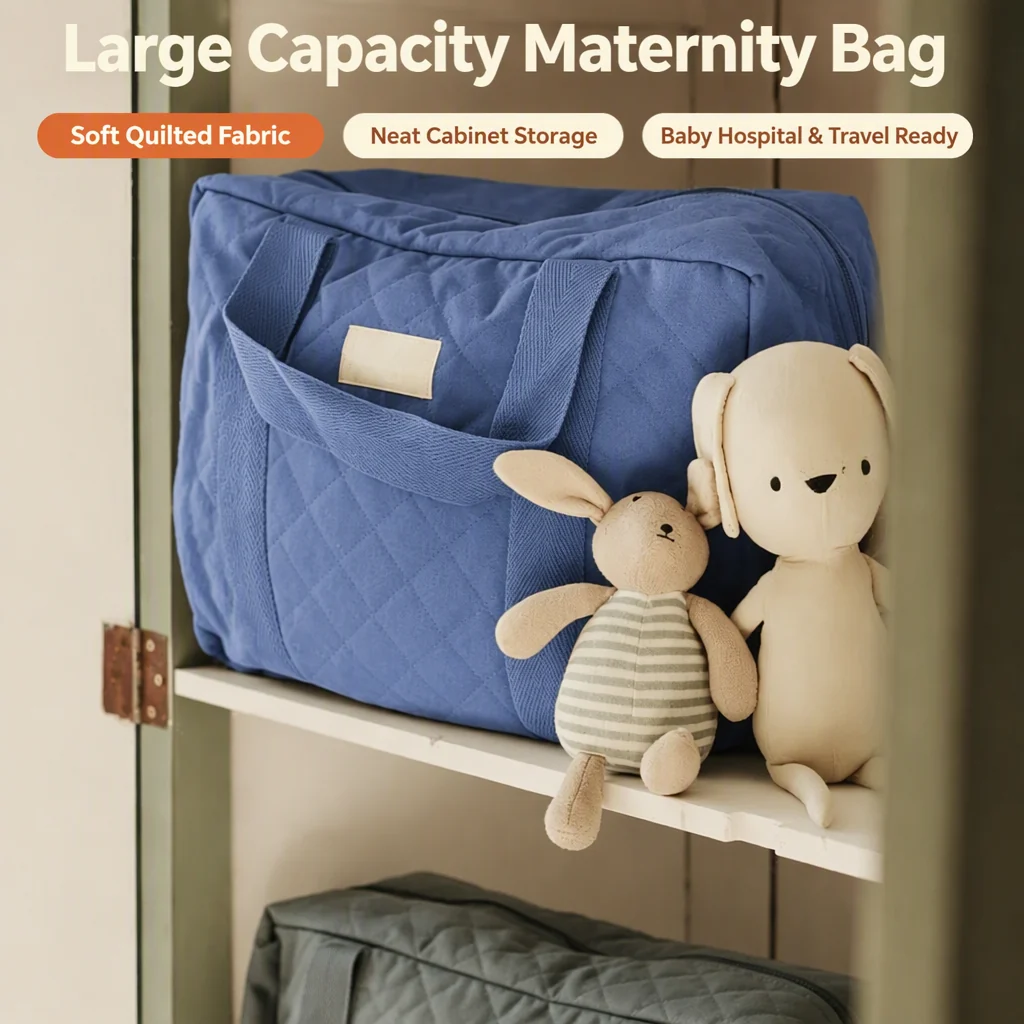 Custom Cotton Diaper Bag