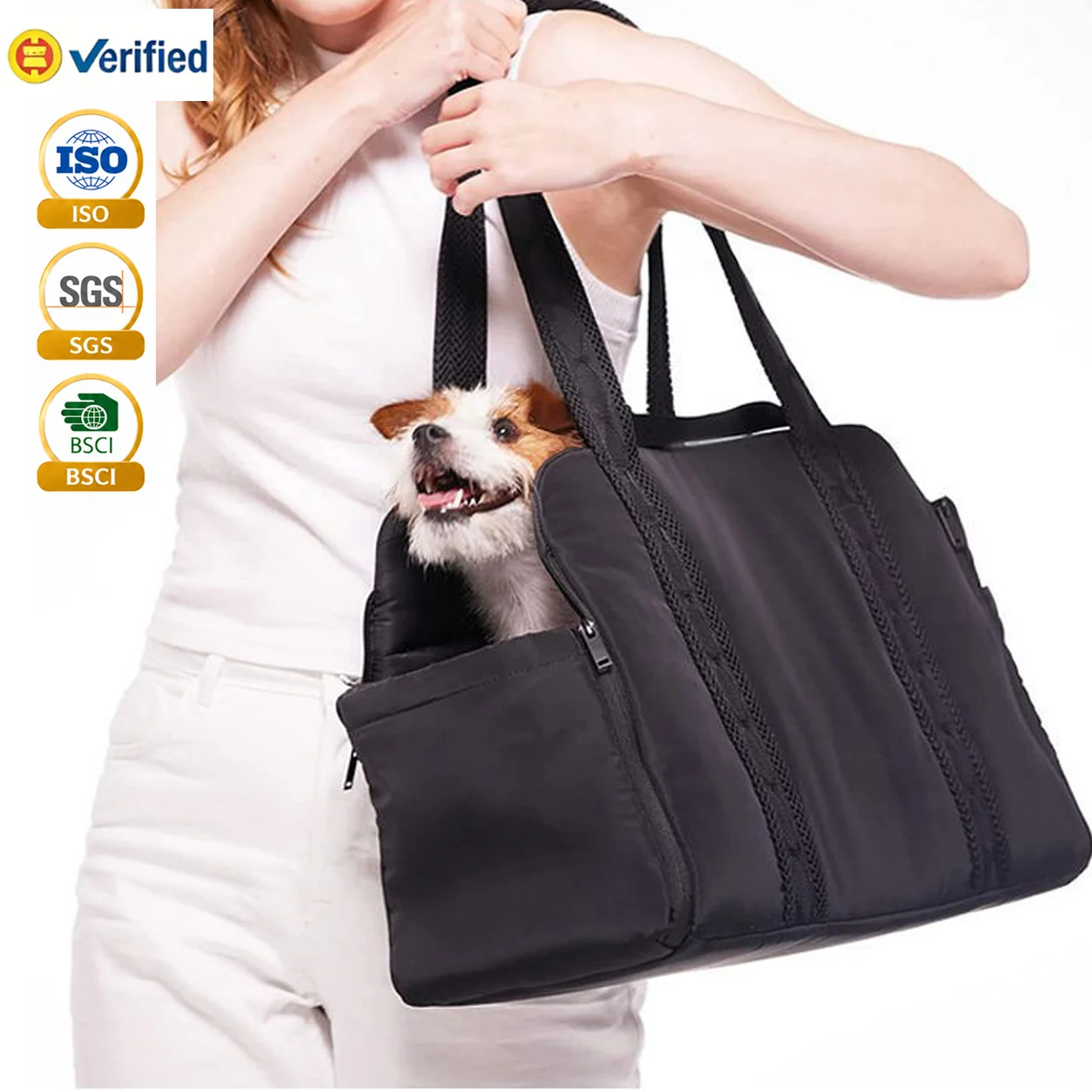 Custom Oxford Pet Carrier Bag