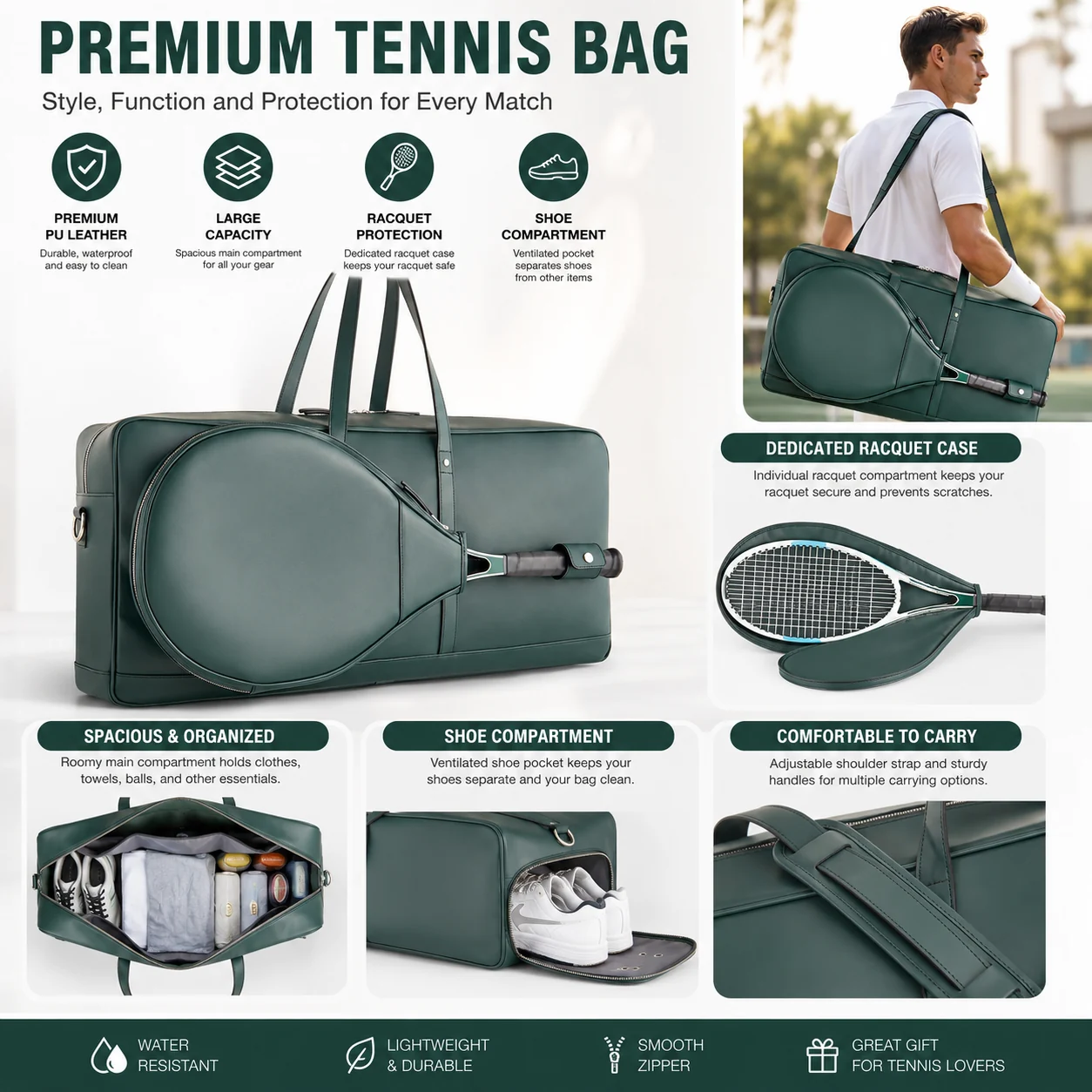 Custom Racket Sports Bag
