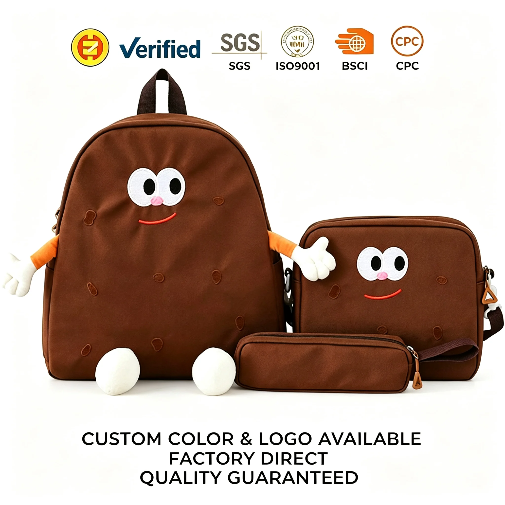 Custom Kids Backpack Set