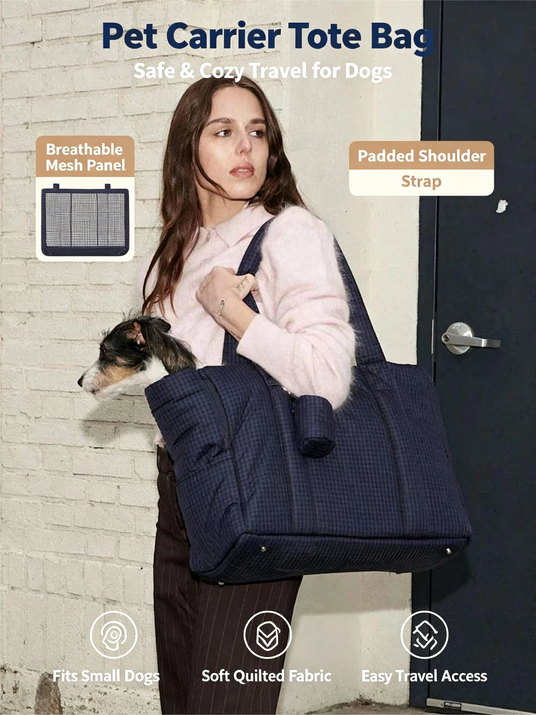 Custom PUffer Pet Bag