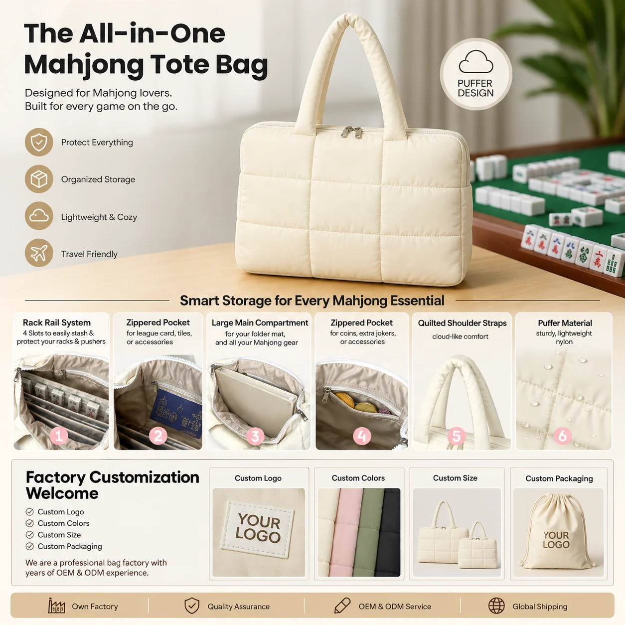Custom Polyester Tote Bag