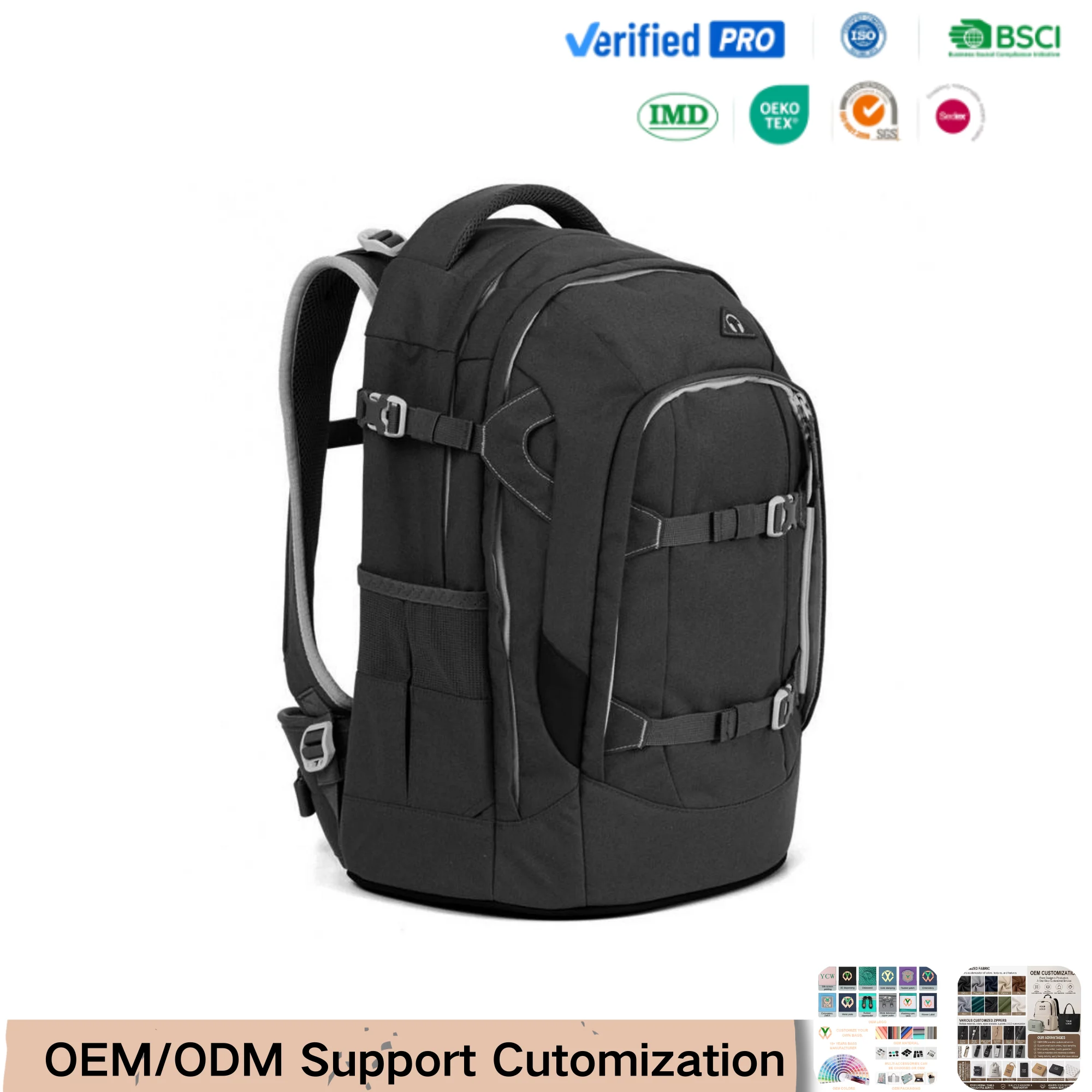 Custom Oxford School Backpack
