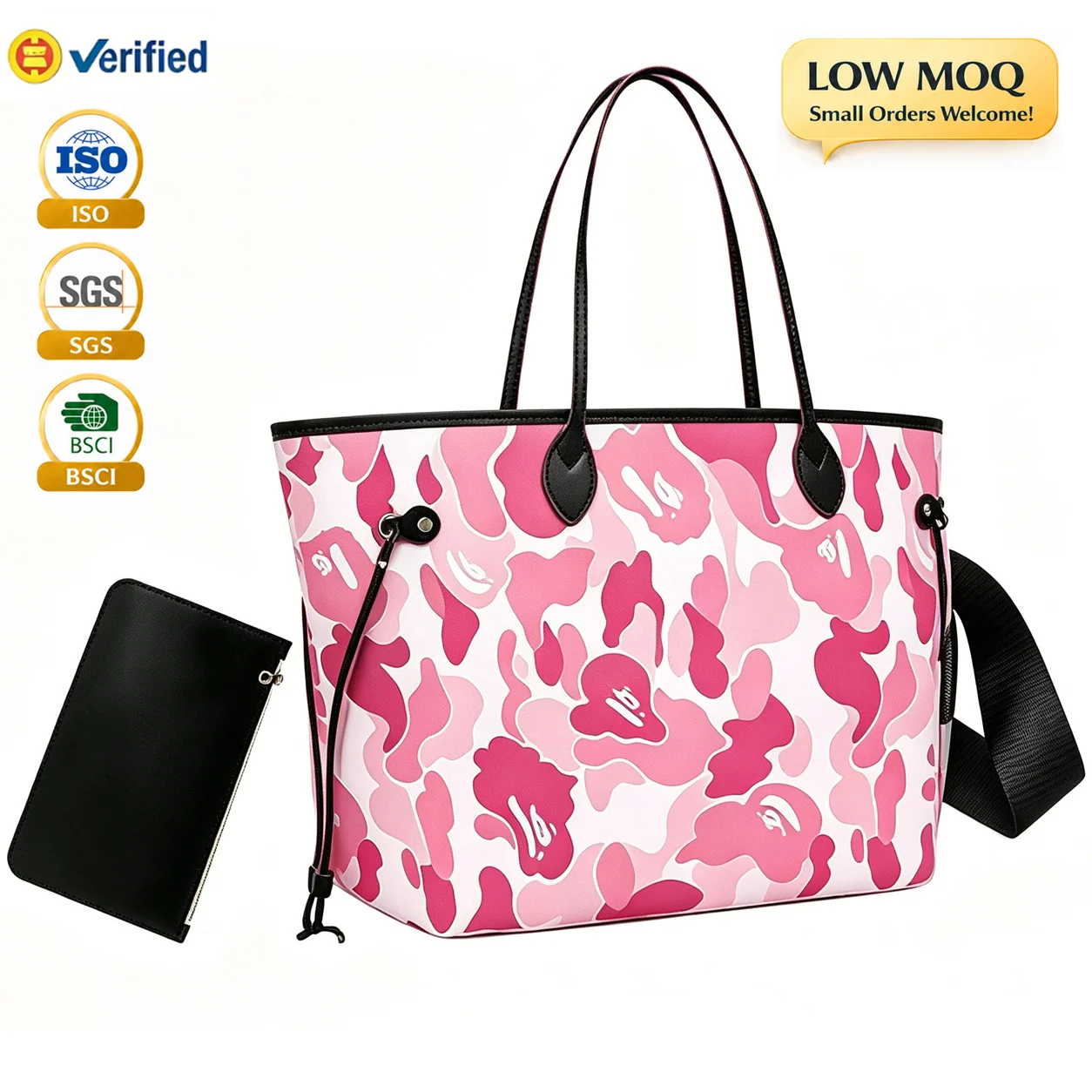 Custom PU Tote Bag