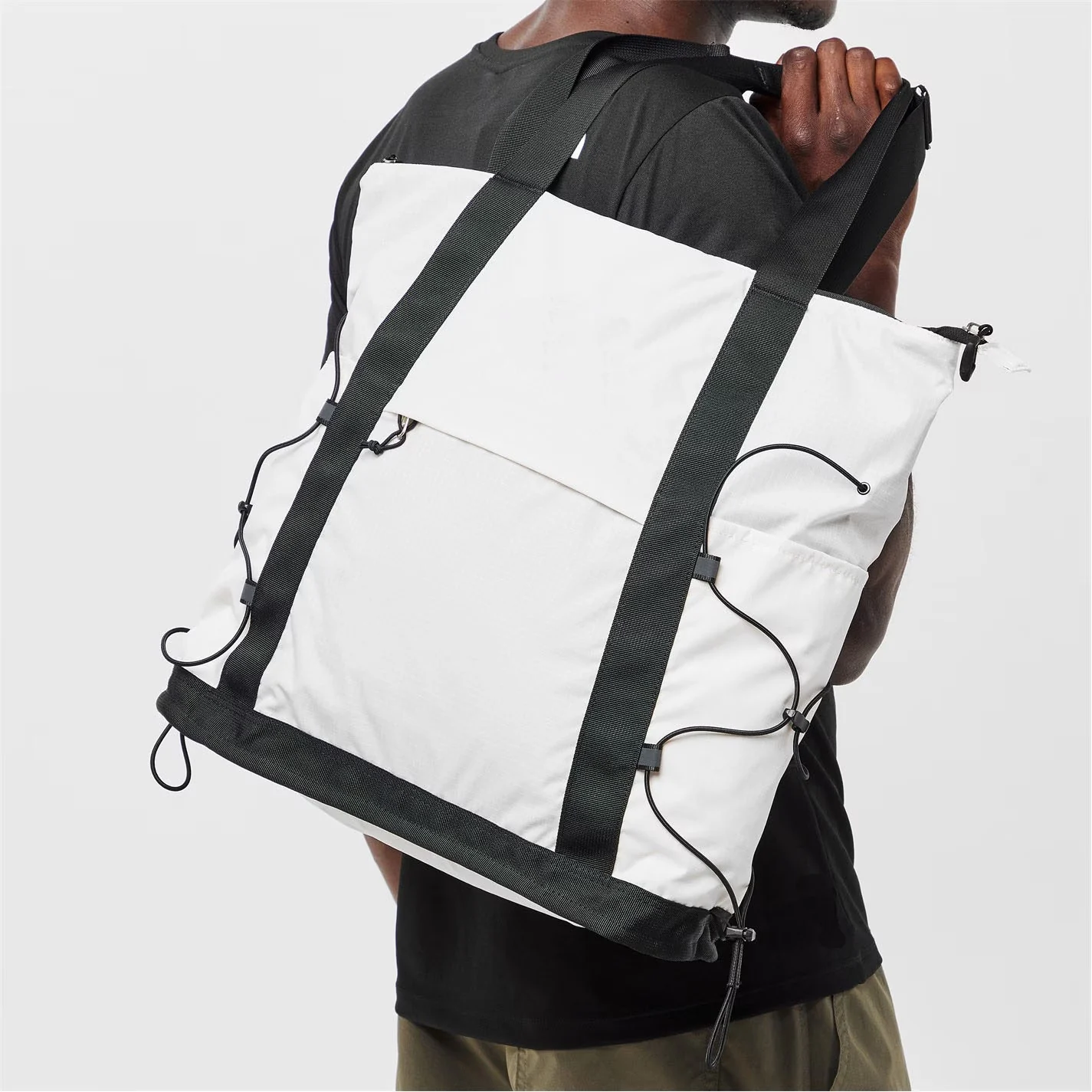 Custom Nylon travel Backpack reference style