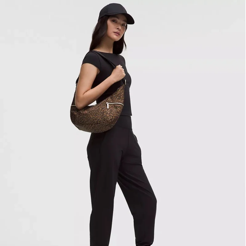 Custom Leopard Hobo Shoulder Bag