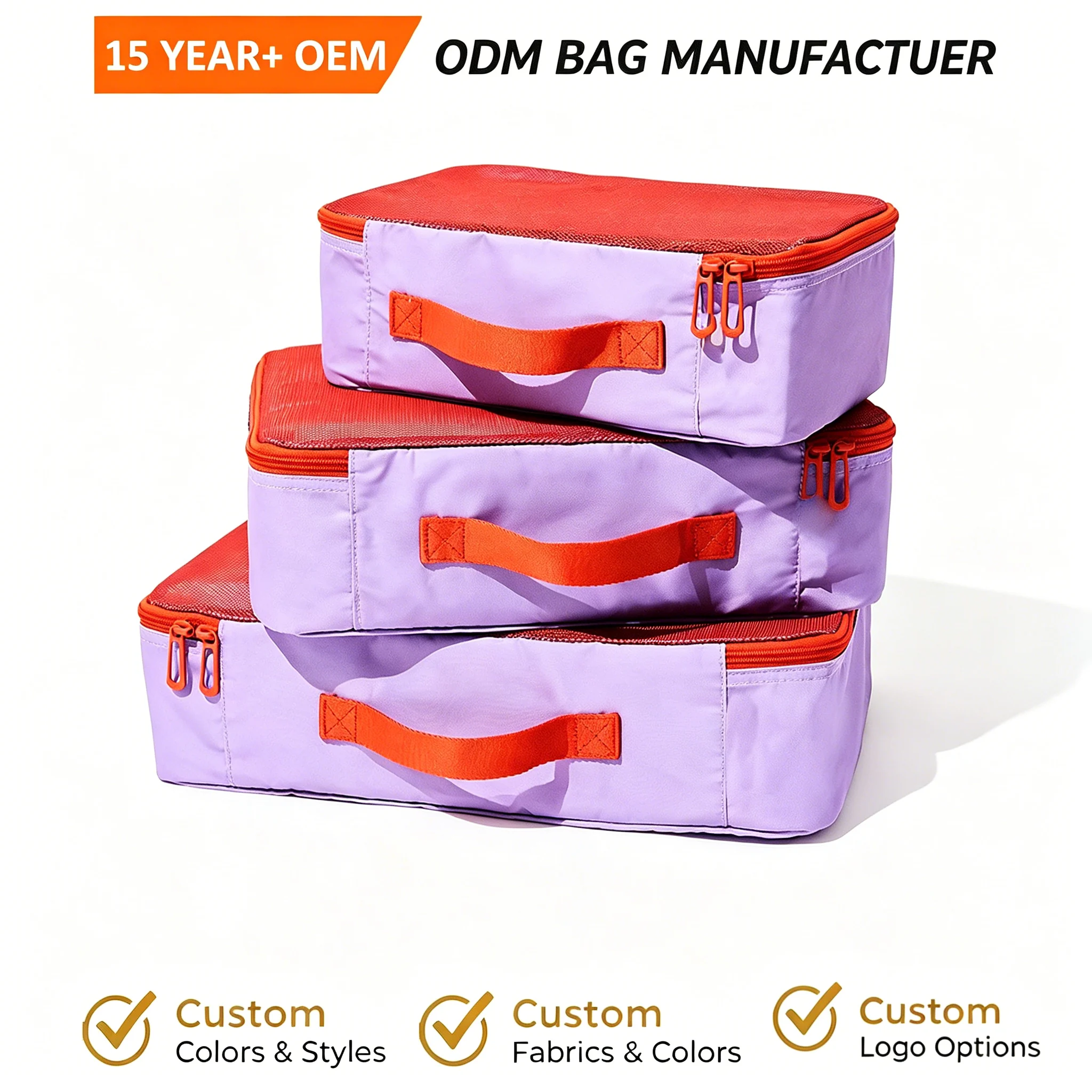 Custom Travel Packing Cube Set