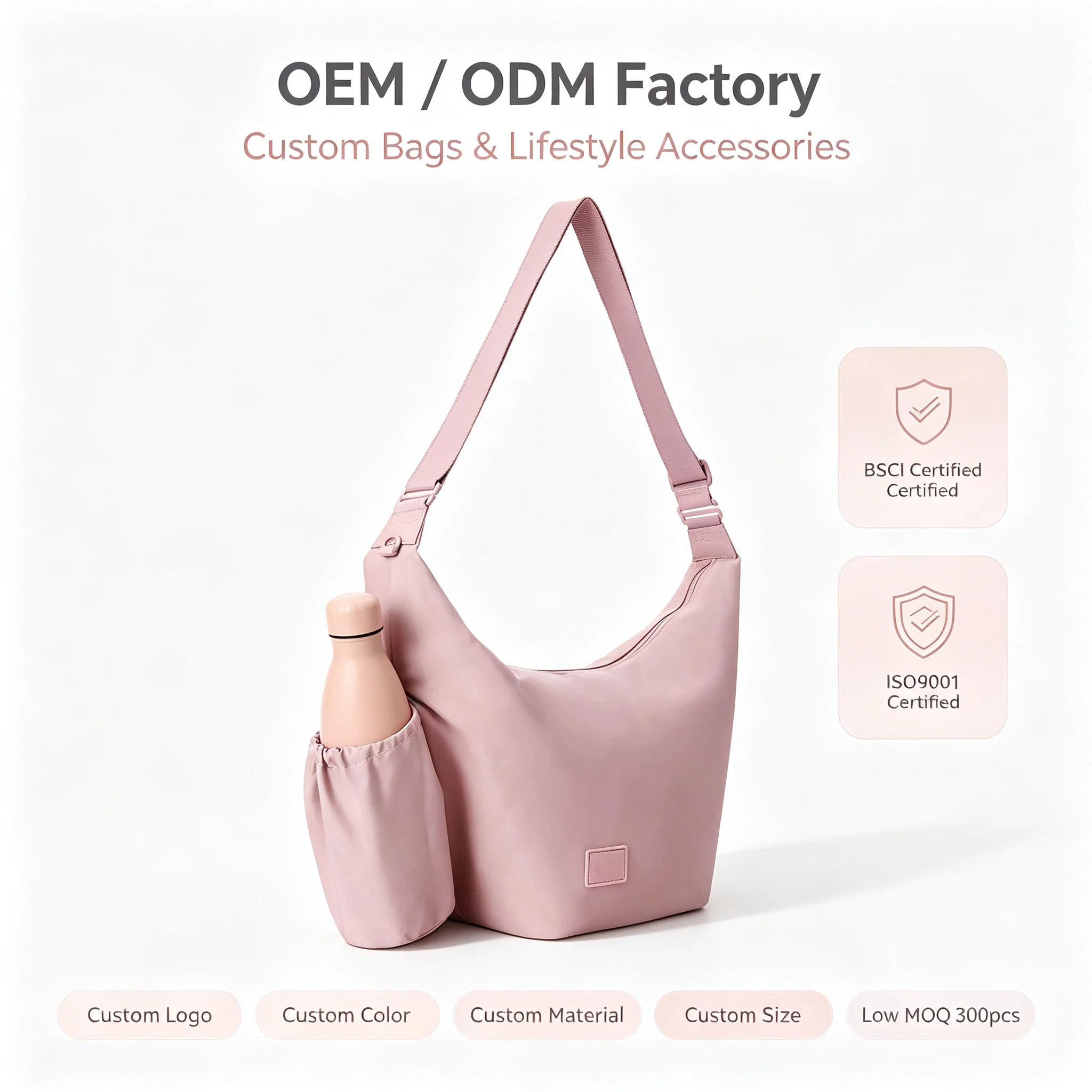 Custom Nylon Gym Duffle Bag
