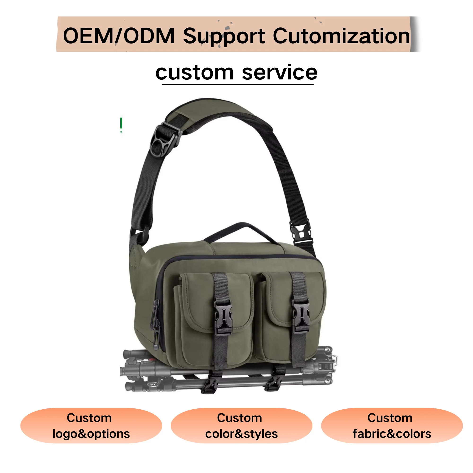 Custom Photography Shoulder Camera Bag