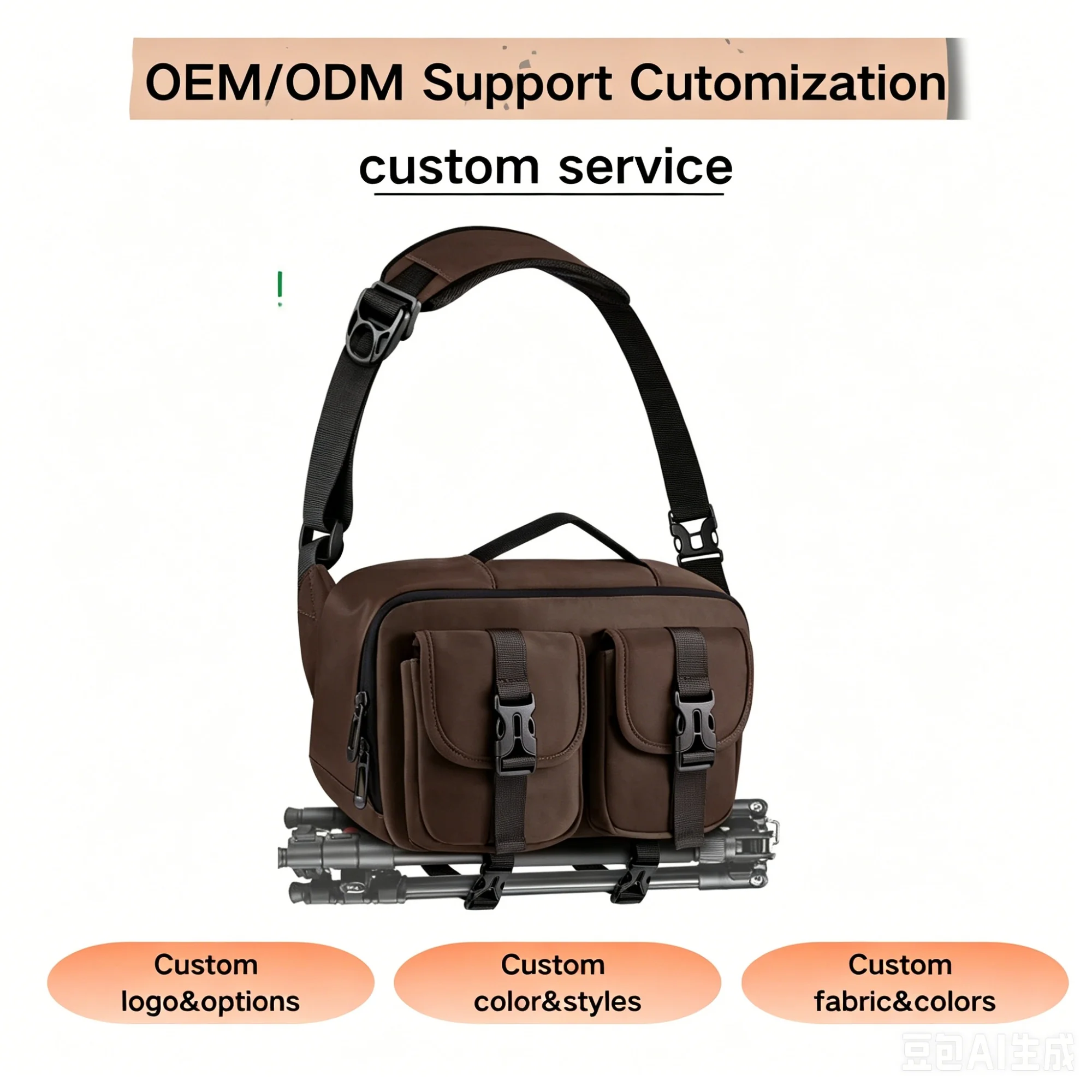 Custom Crossbody Camera Bag