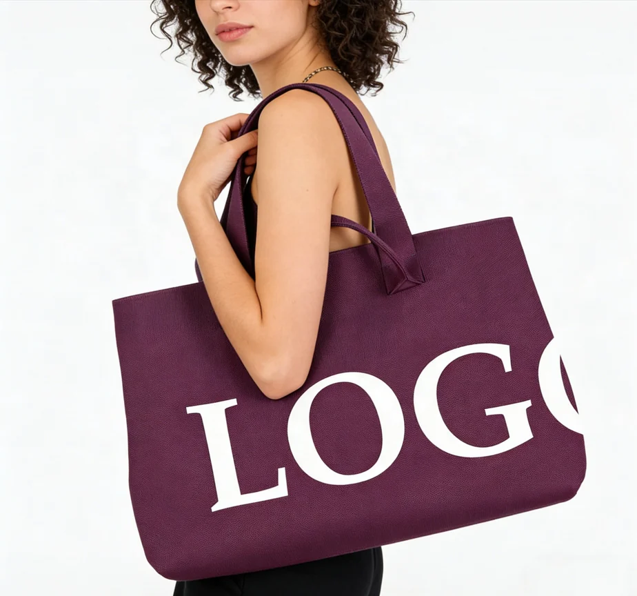 Custom Knit Tote Bag