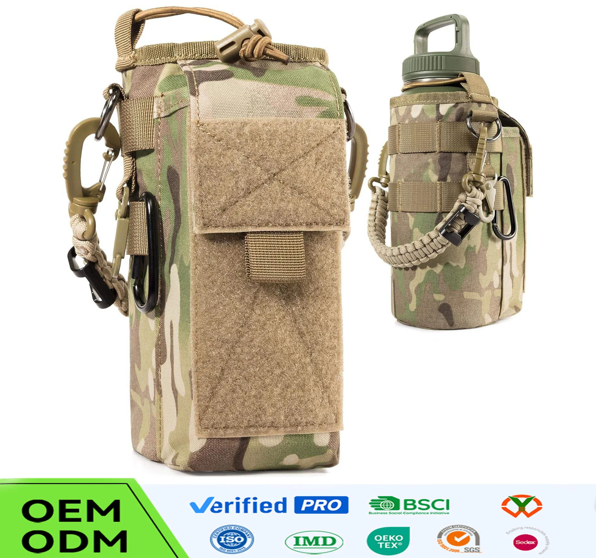Custom structured Water Bottle Sling Bag