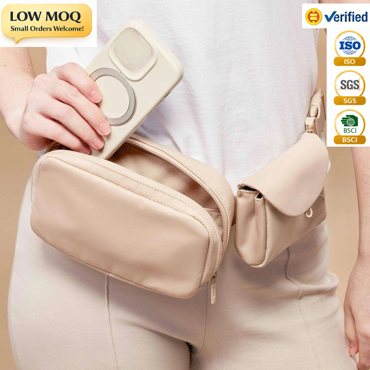 Custom Dog Walking Waist Bag