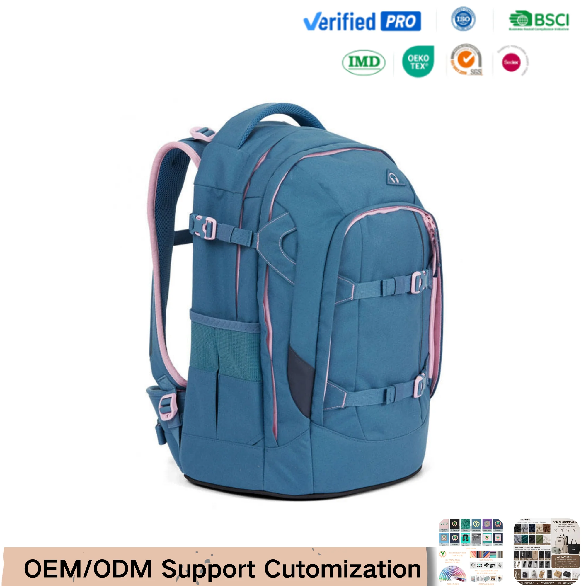Custom Large Capacity School Backpack