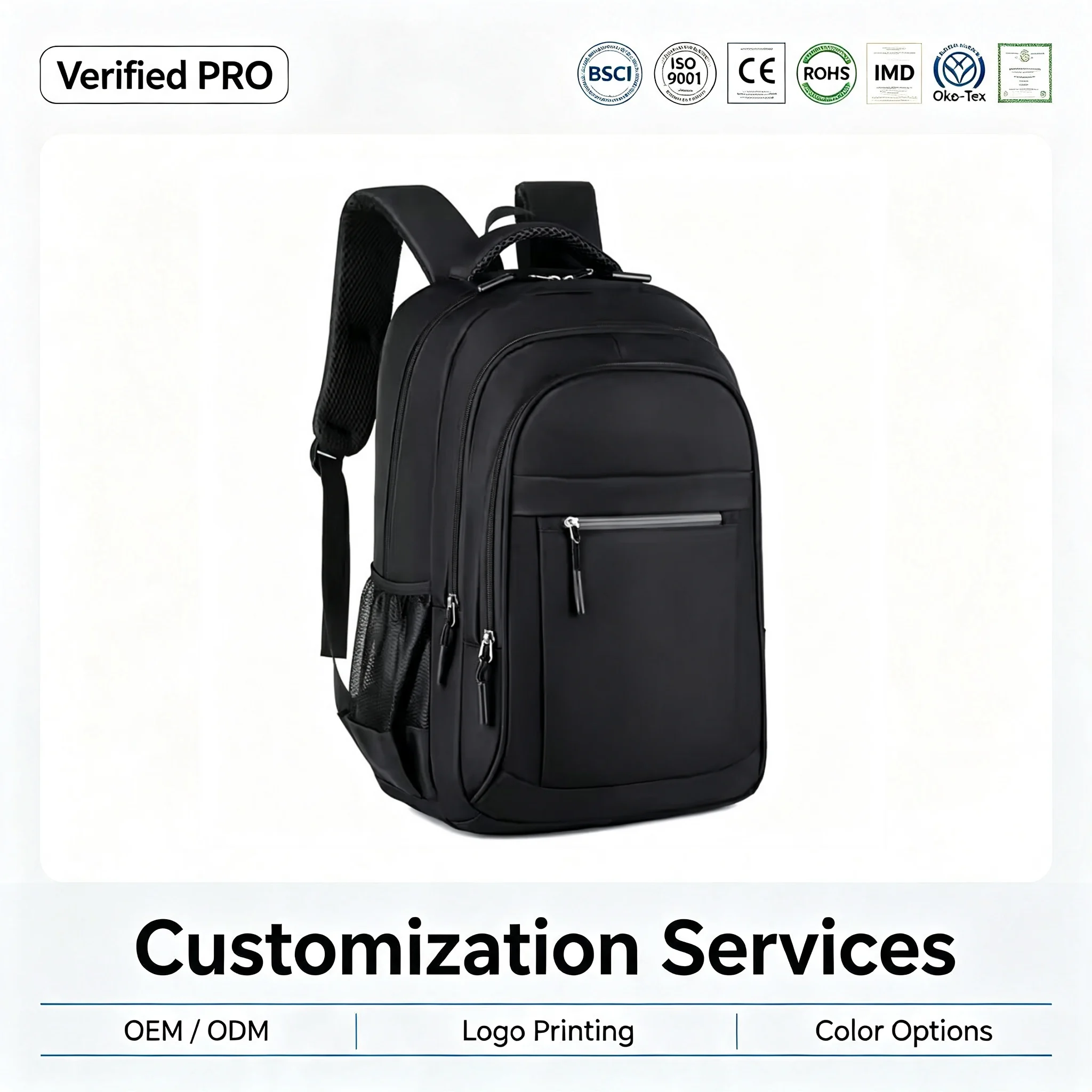 Custom Student Laptop Backpack