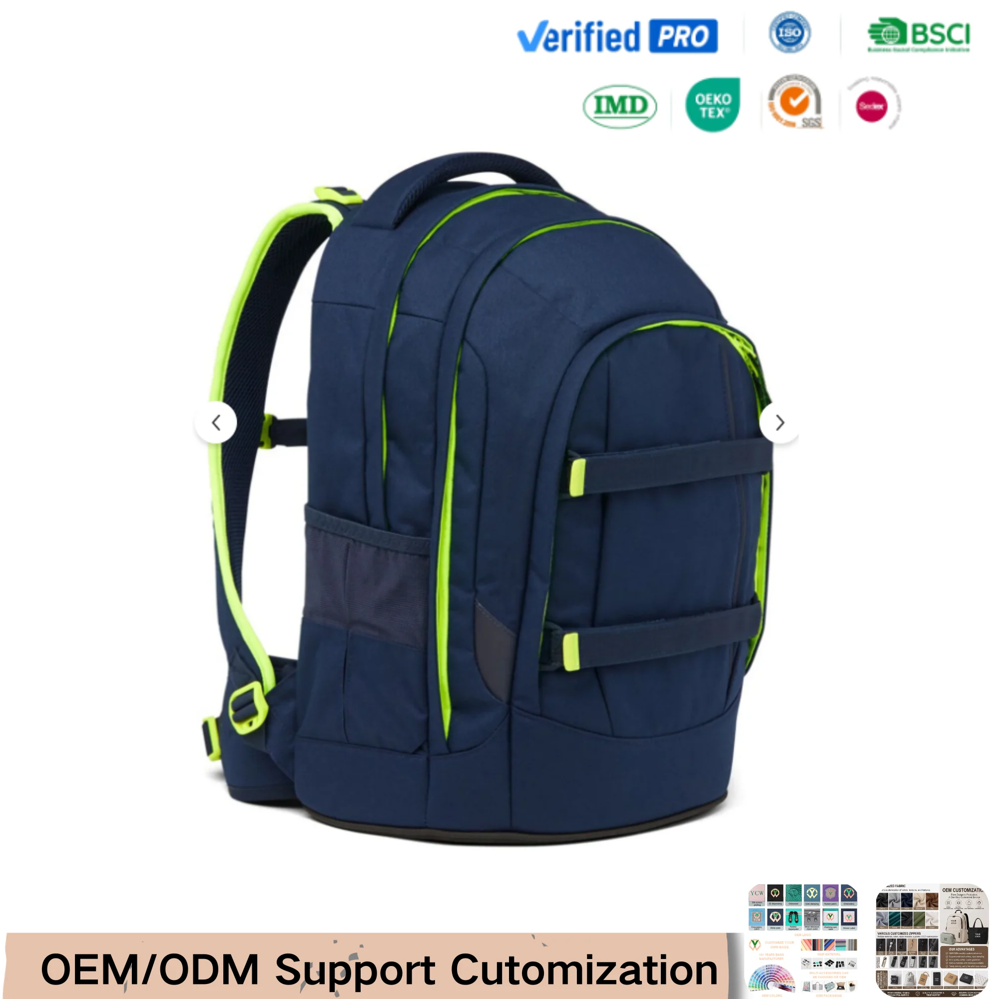 Custom Large Capacity Student Backpack