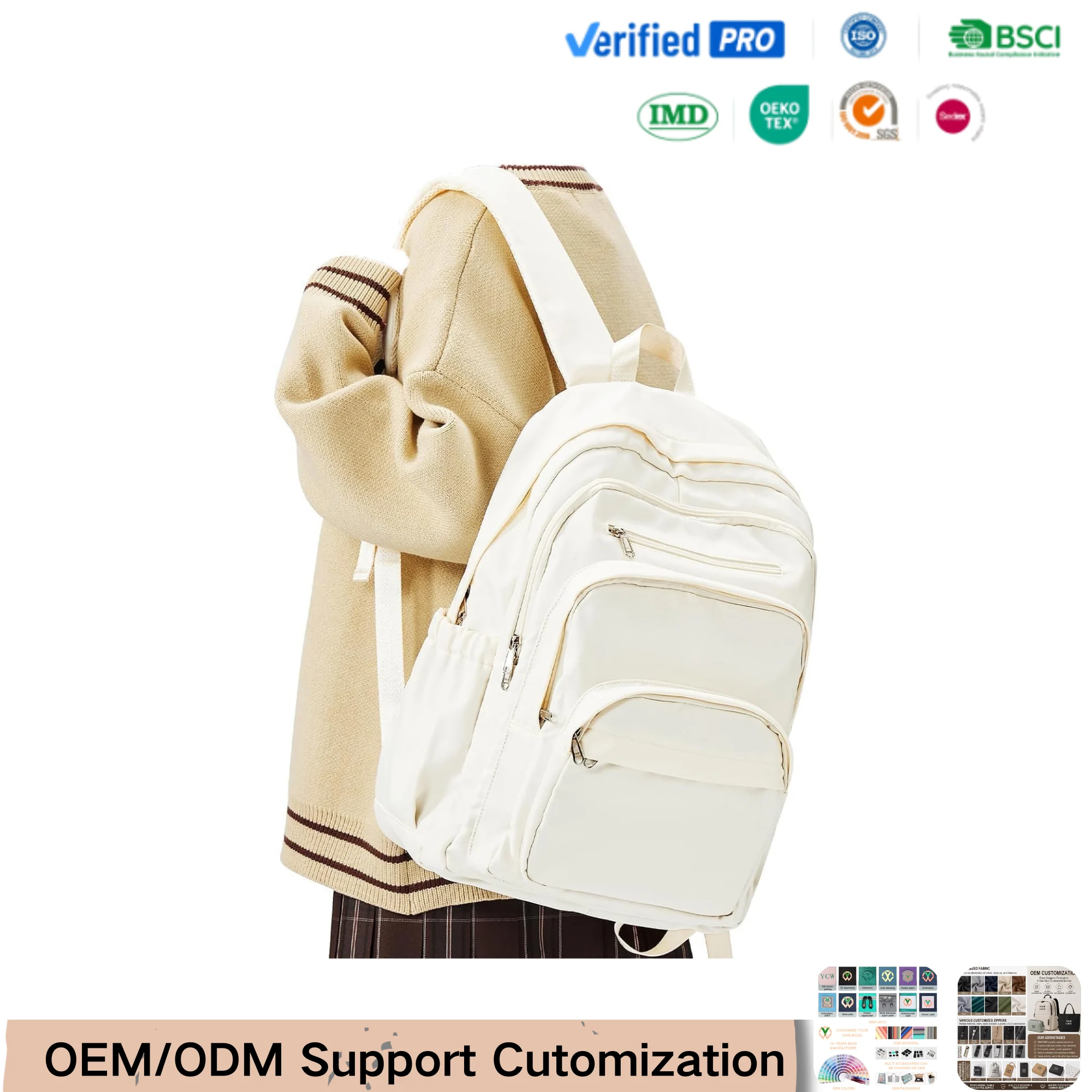 Custom Classic Student Laptop Backpack