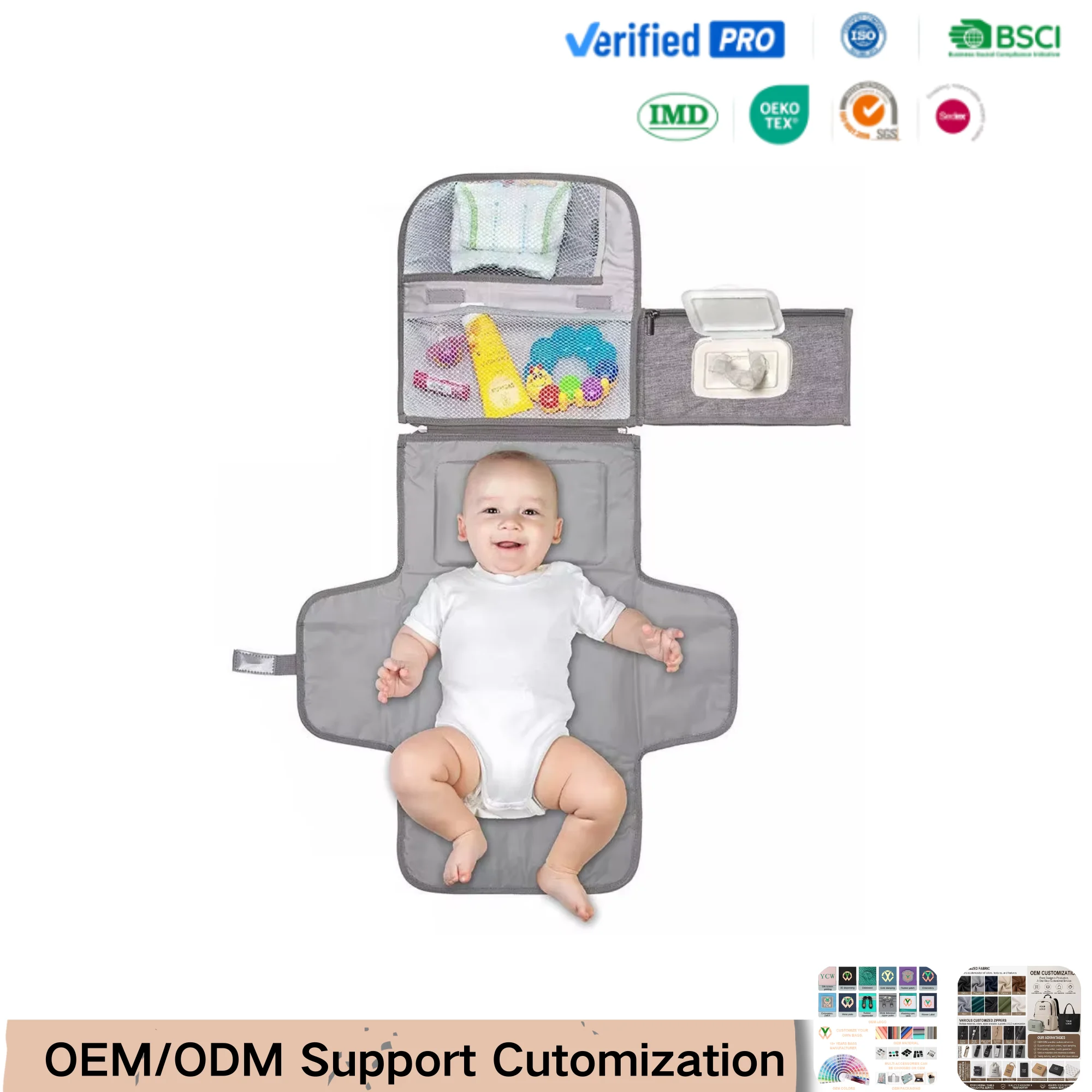 Custom Portable Baby Changing Mat