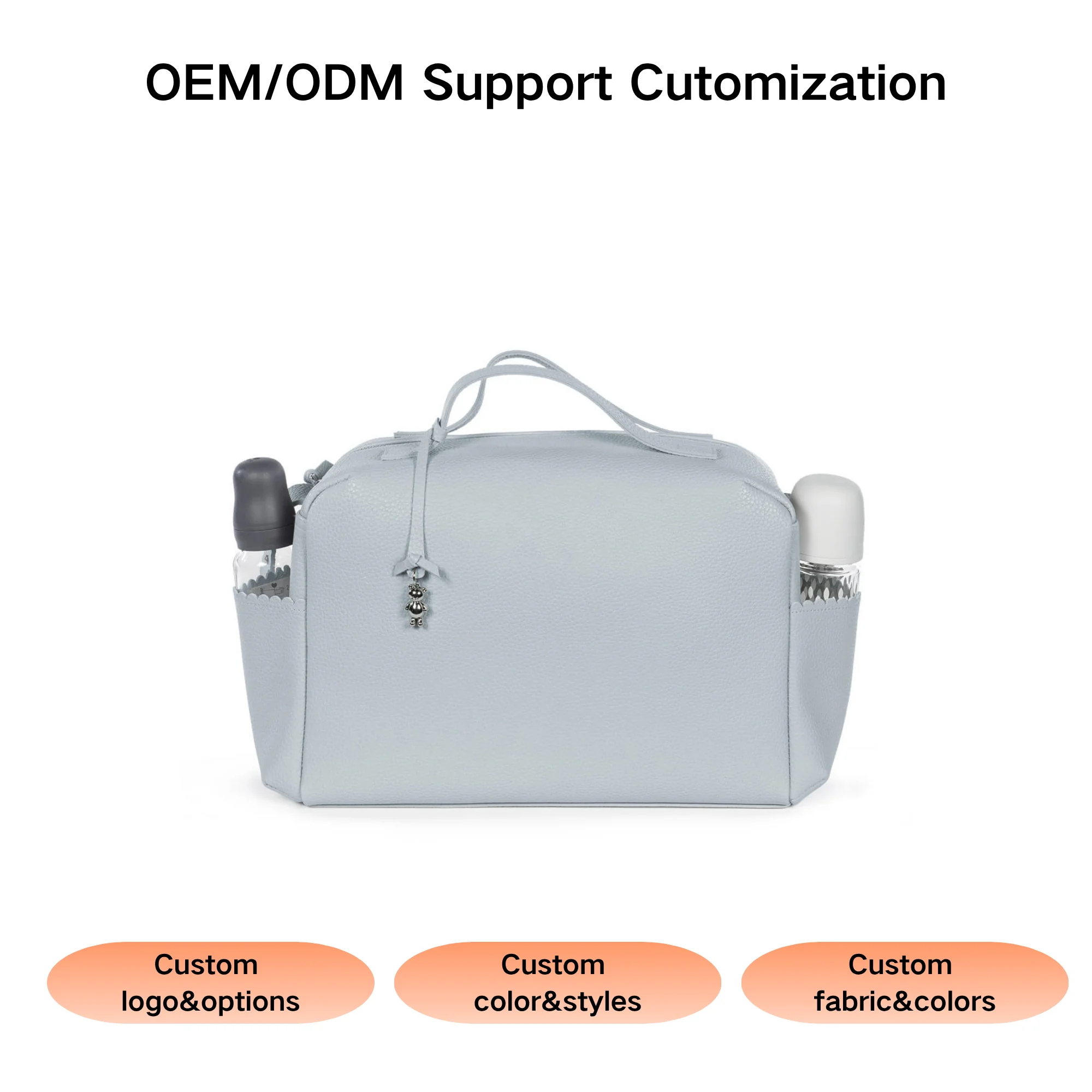 Custom Nylon Diaper Shoulder Bag