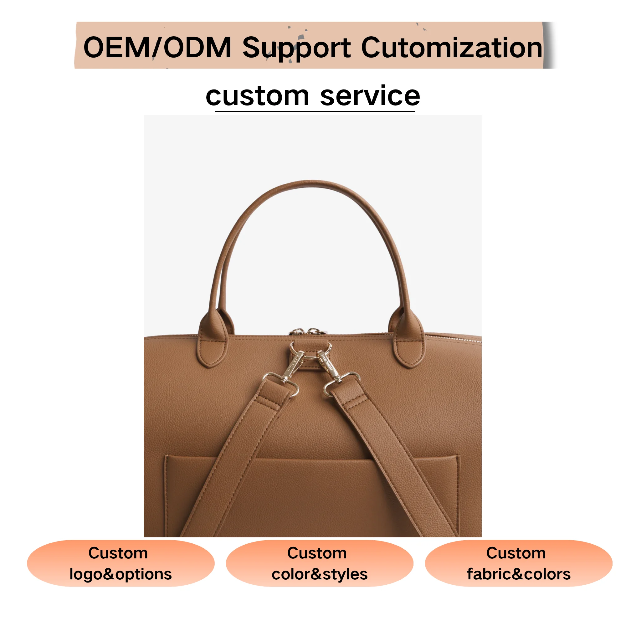 Custom Multi Function Diaper Backpack