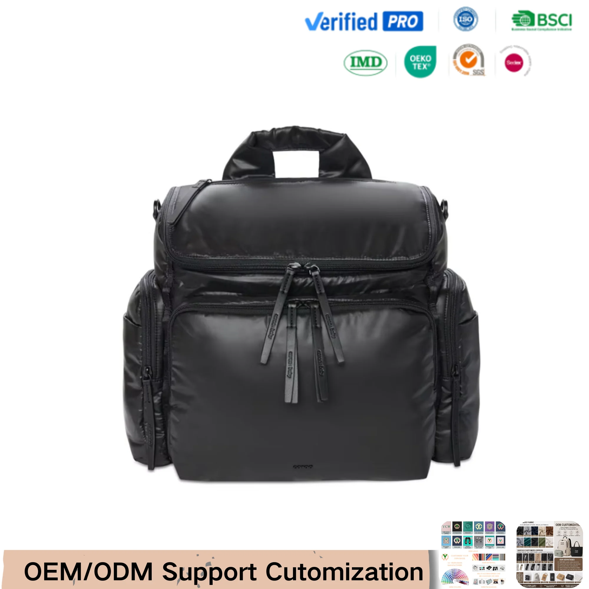 Custom Baby Diaper Caddy Backpack