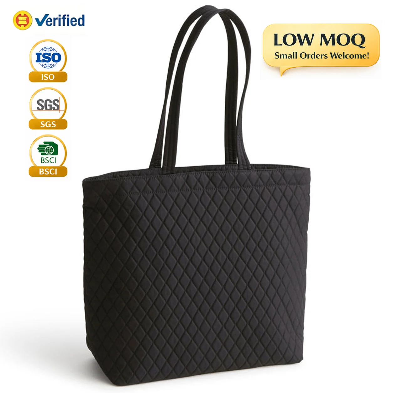 Custom Puffer Tote Handbag