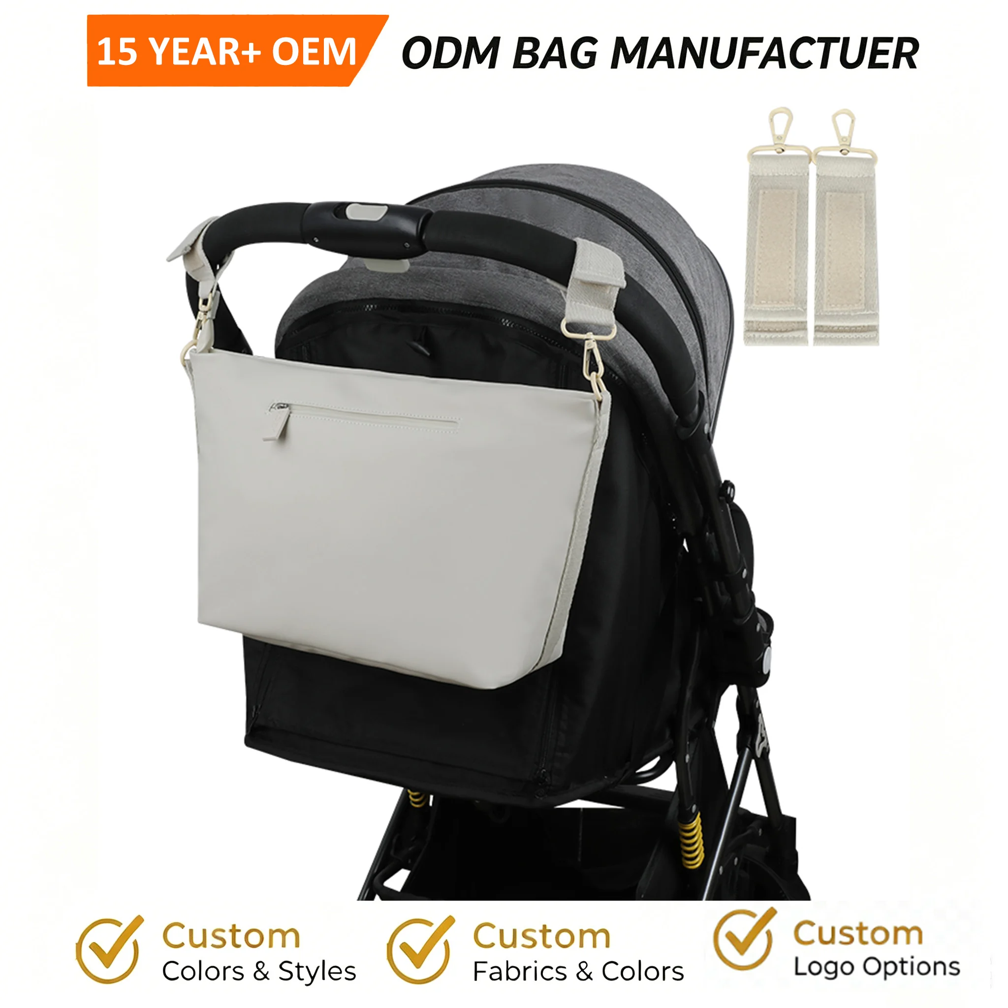 Custom Baby Stroller Storage Caddy